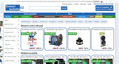 Desktop Screenshot of domacitechnika.cz