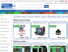 Tablet Screenshot of domacitechnika.cz