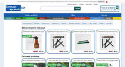 Desktop Screenshot of newsletter.domacitechnika.cz