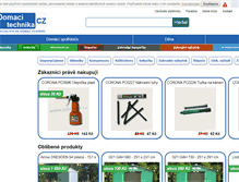 Tablet Screenshot of newsletter.domacitechnika.cz